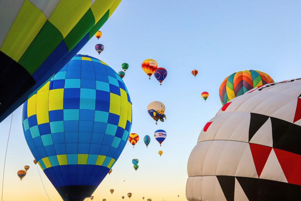 Balloons from Albuquerque's Balloon Fiesta