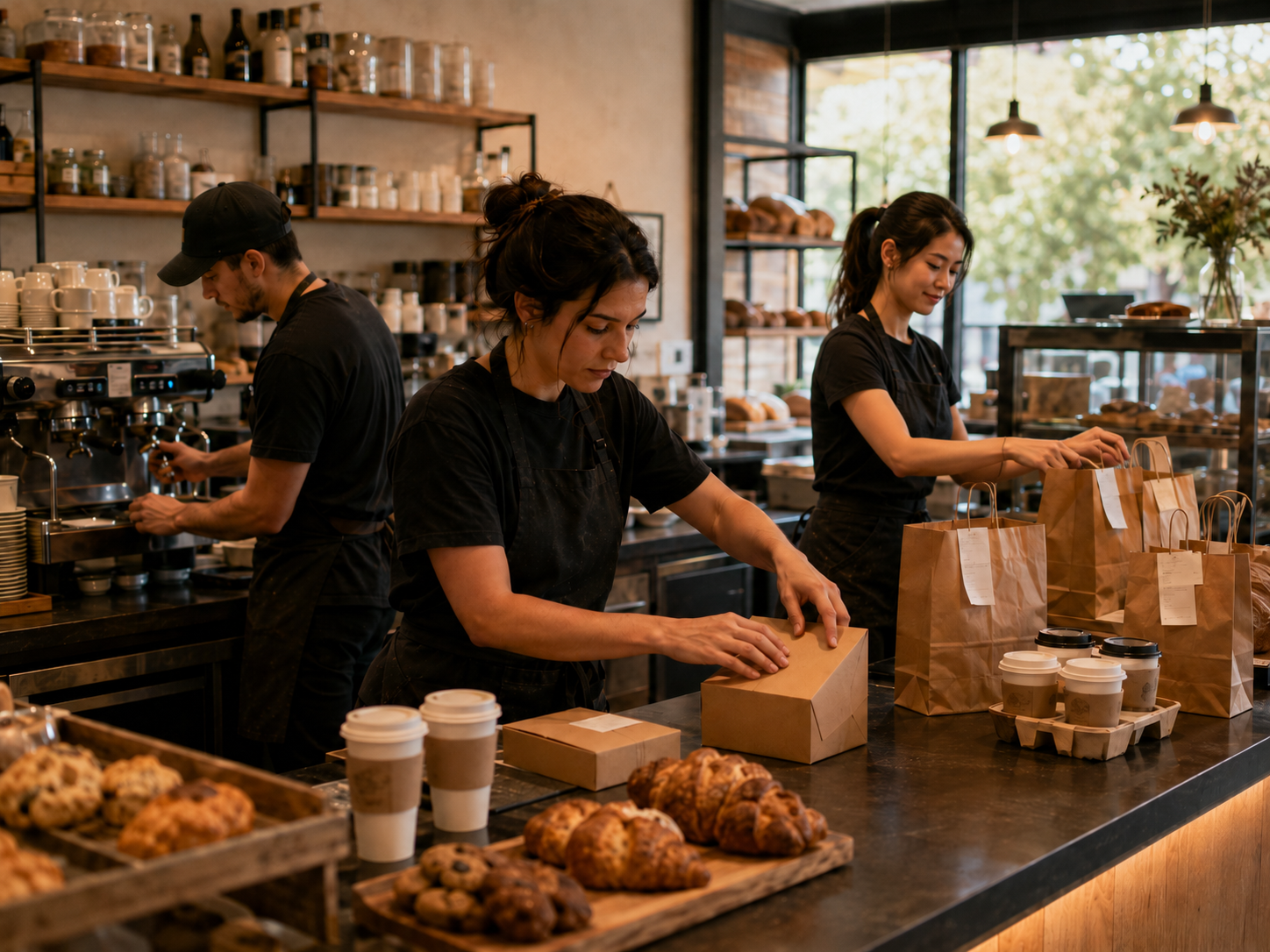 coffee shop routing